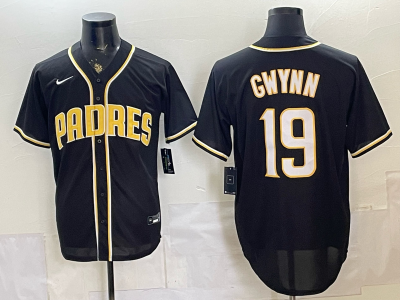 Men San Diego Padres #19 Gwynn  black Nike 2026 MLB Jersey 0528004